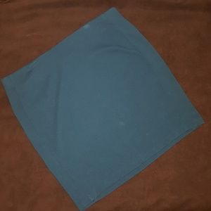 INC concepts teal mini skirt